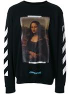 Off-white Mona Lisa Print Sweatshirt - Black