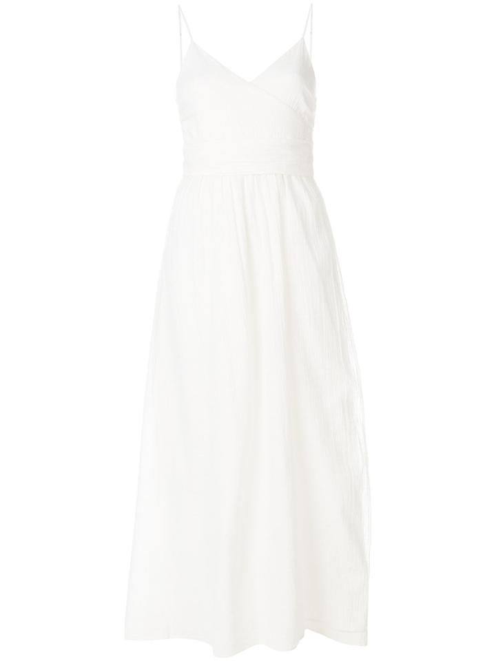 Mara Hoffman Flared Midi Dress - White