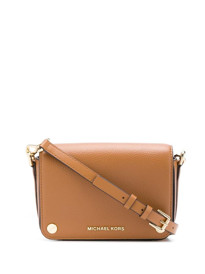 Michael Michael Kors Textured Cross Body Bag - Brown