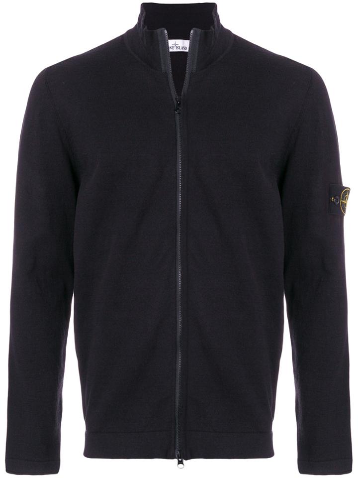 Stone Island Track Top - Black