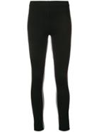 Ermanno Scervino Stretch Pipe Trim Trousers - Black