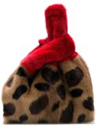 Simonetta Ravizza Furrissima Leo Tote Bag - Brown