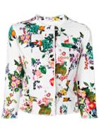 Liu Jo Kate Floral Print Jacket - White