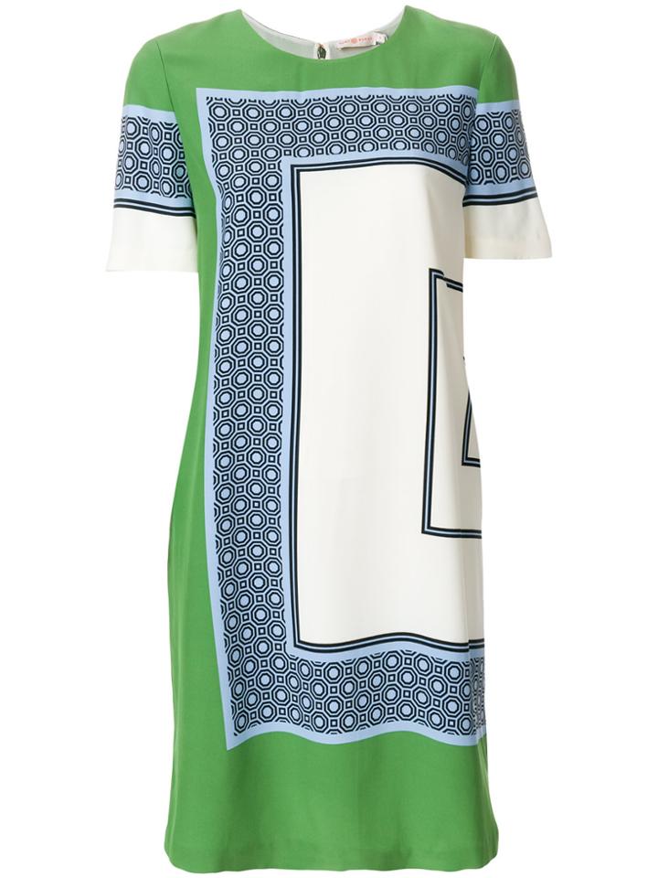 Tory Burch Scarf Print Dress - Multicolour