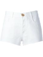 Forte Forte Denim Shorts, Women's, Size: 0, White, Cotton/spandex/elastane