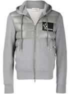 Moncler Zipped Hooded Jacket - Grey
