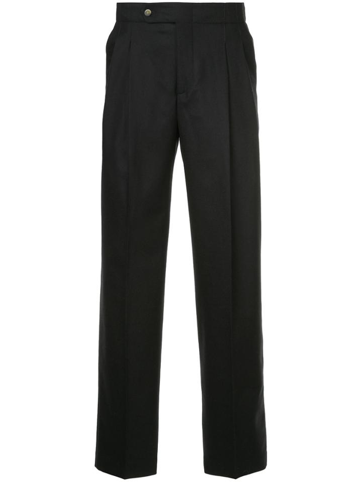 Éditions M.r Pleated Tailored Trousers - Black