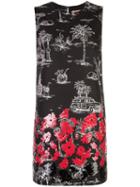 Nº21 Palm Trees Dress - Black