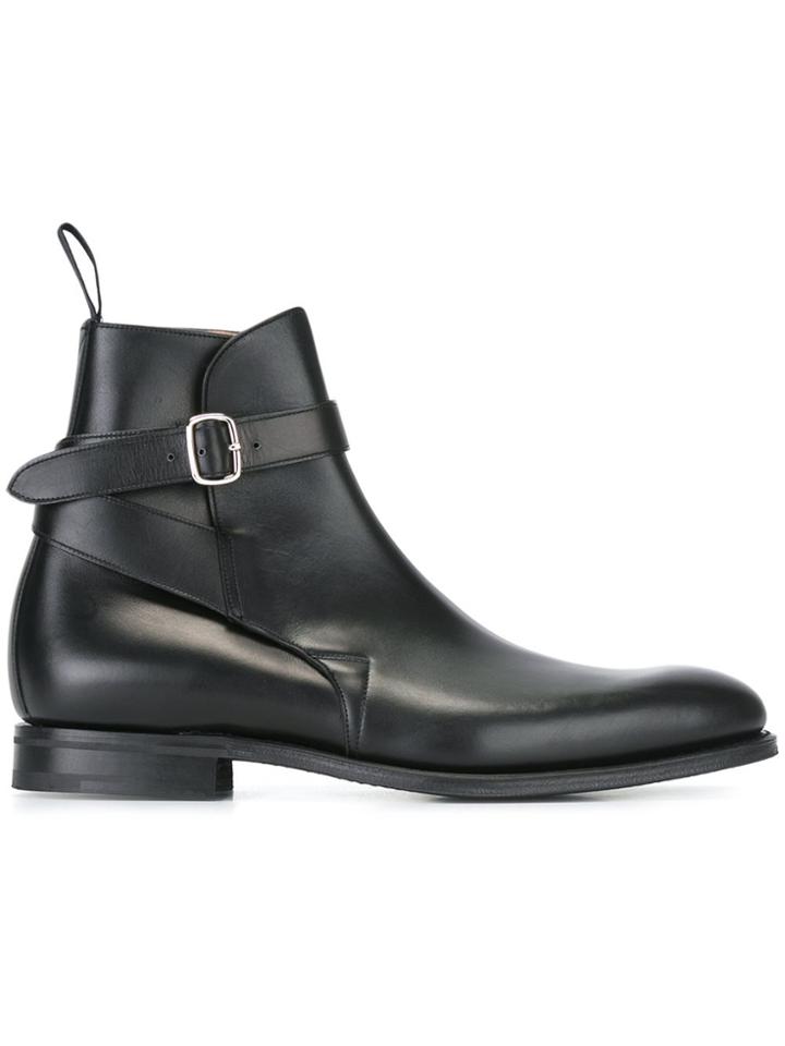 Church's Buckle Detail Boots - Black