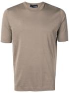 Lardini Knitted T-shirt - Brown