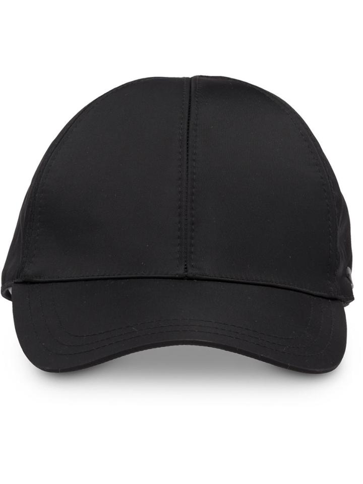 Prada Technical Baseball Cap - Black