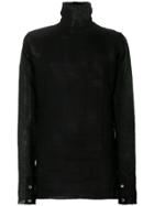 Ann Demeulemeester Ellroy Linen Shirt - Black