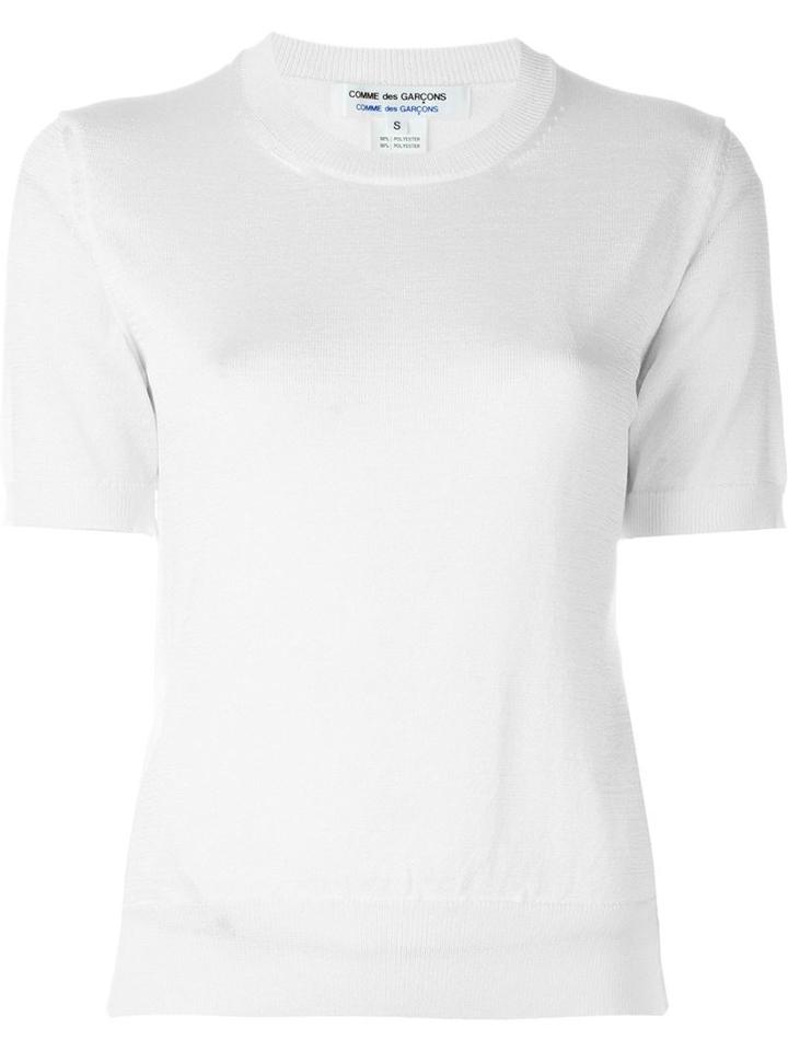 Comme Des Garçons Comme Des Garçons Shortsleeved Knit Top