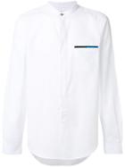 Ps By Paul Smith Embroidered Stripe Shirt - White
