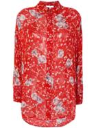 Iro Floral Blouse - Red