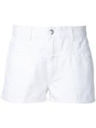 Closed - Pocket Shorts - Women - Cotton - 29, White, Cotton