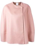 Agnona Short Cape Jacket - Pink