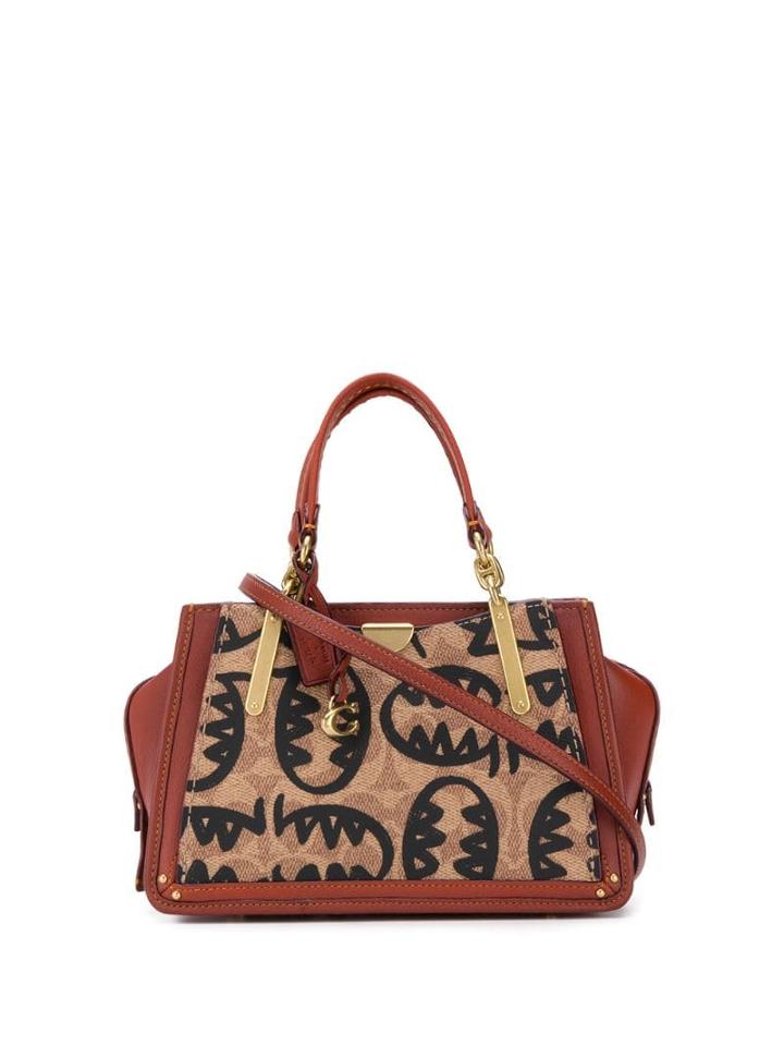 Coach Dreamer 21 With Rexy By Guang Yu Bag - Brown