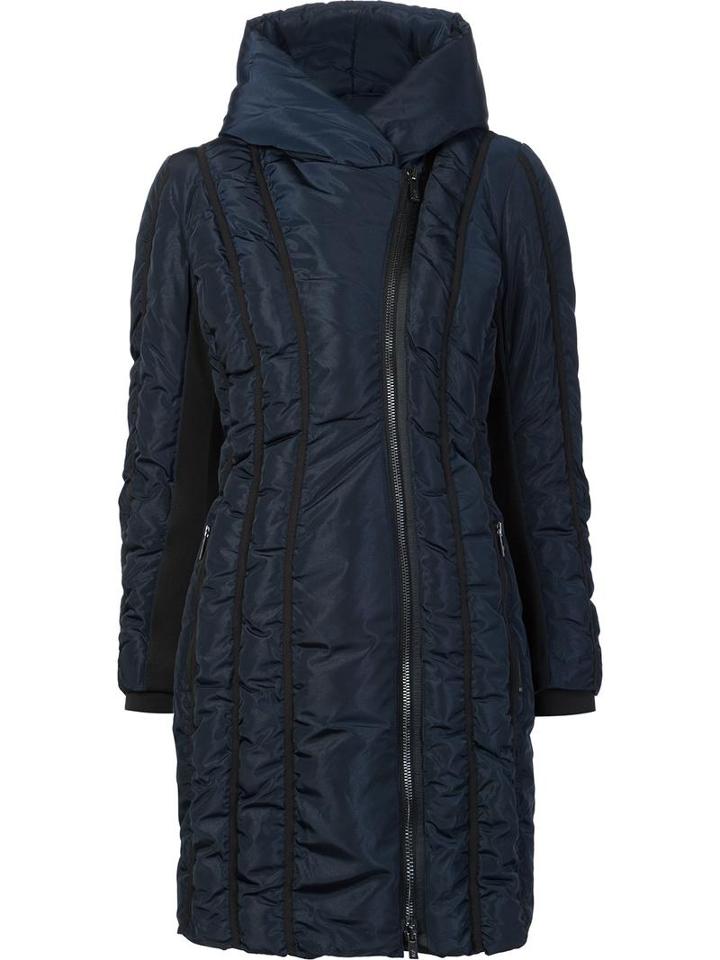 Zac Zac Posen 'leah' Padded Coat, Women's, Size: Xl, Blue, Nylon/polyester/spandex/elastane