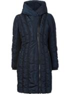 Zac Zac Posen 'leah' Padded Coat, Women's, Size: Xl, Blue, Nylon/polyester/spandex/elastane