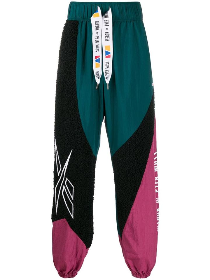 Reebok Colour-block Track Pants - Black