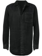 11 By Boris Bidjan Saberi Faded Wash Shirt - Black
