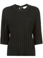 Carolina Herrera Rib Knit Jumper - Black