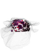 Erdem Bow Tie Detail Hat - White