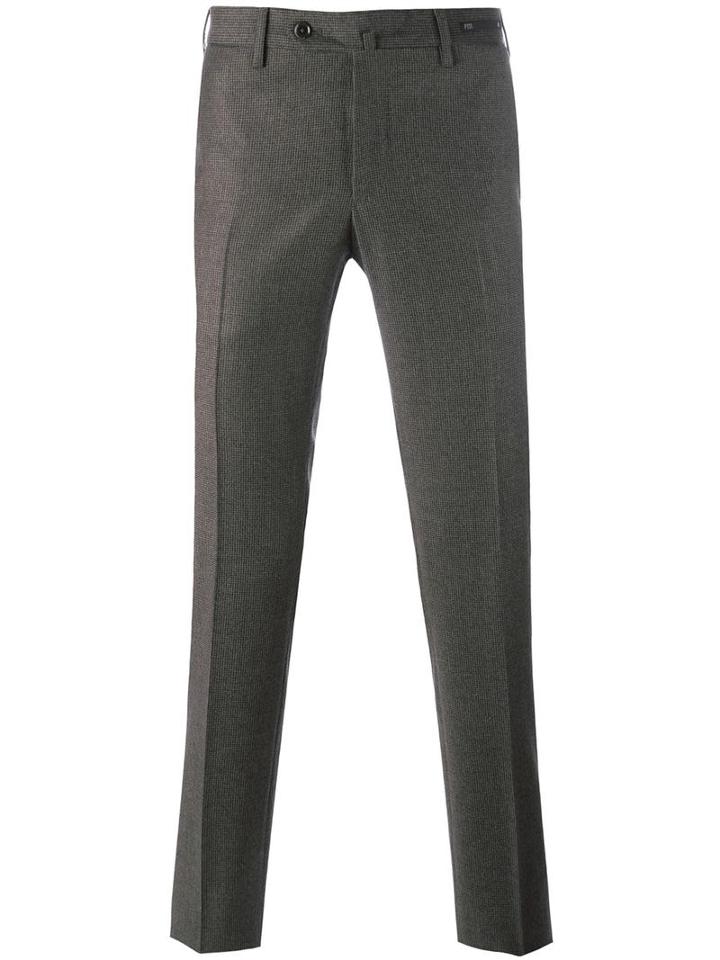 Pt01 Slim-fit Trousers, Men's, Size: 56, Nude/neutrals, Virgin Wool