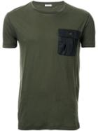 Tomas Maier Chest Pocket T-shirt, Men's, Size: Large, Green, Cotton