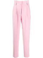 Blumarine High-waisted Trousers - Pink