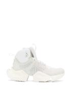 Unravel Project High-top Platform Sneakers - White