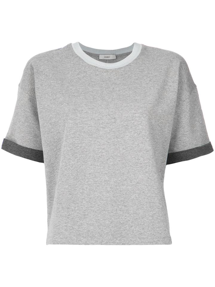 Egrey Panelled T-shirt