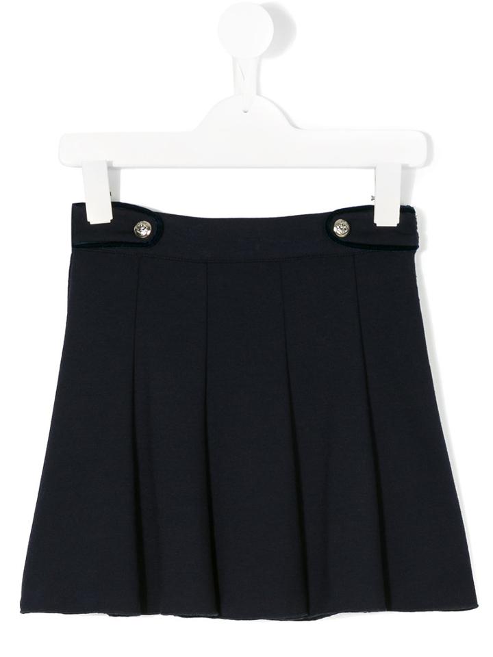 Lapin House - Pleated Skirt - Kids - Polyester/viscose - 12 Yrs, Blue