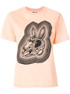 Mcq Alexander Mcqueen Bunny Printed T-shirt - Yellow & Orange