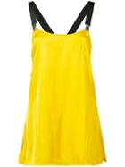 Damir Doma - Crossed Back Cami - Women - Viscose - M, Yellow/orange, Viscose