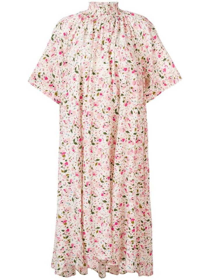 Zadig & Voltaire Fashion Show Oversized Printed Dress - White