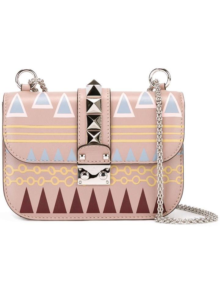 Valentino 'glam Lock Russian Ballet' Shoulder Bag, Women's, Nude/neutrals