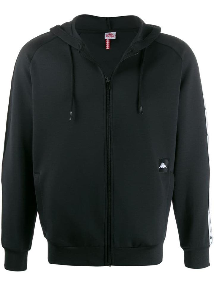 Kappa Logo Tape Track Jacket - Black