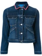 Mih Jeans Stockholm Customised Denim Jacket By Amanda Norgaard, Women's, Size: Xs, Blue, Cotton