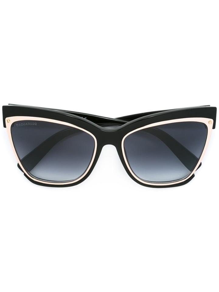 Dsquared2 Eyewear Amber Sunglasses - Black