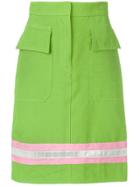 Calvin Klein 205w39nyc High Waisted Pencil Skirt - Green