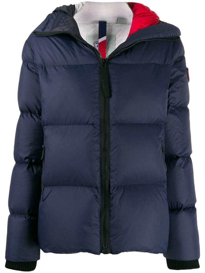 Rossignol Logo Patch Padded Jacket - Blue