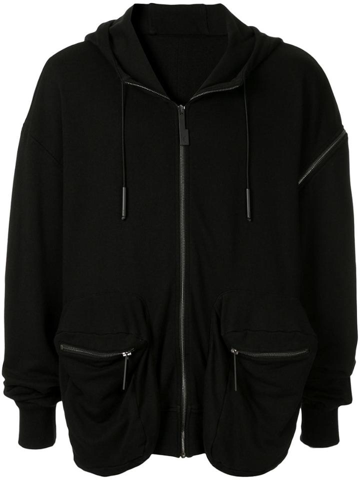 A-cold-wall* Back Pocket Hoodie - Black