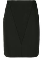Givenchy V-front Pencil Skirt - Black