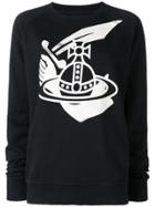 Vivienne Westwood Anglomania Orb Print Sweatshirt - Black