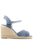 Castañer High Wedged Espadrilles - Blue