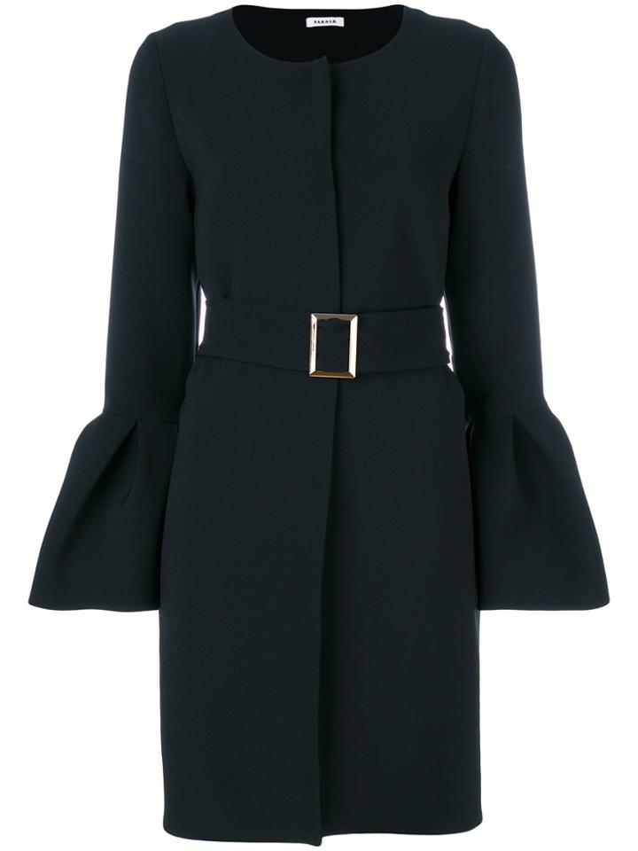 P.a.r.o.s.h. Bell Sleeved Coat - Black