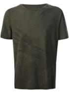 Maison Margiela Hand Print T-shirt, Men's, Size: 52, Green, Cotton