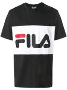 Fila Logo Print T-shirt - Black